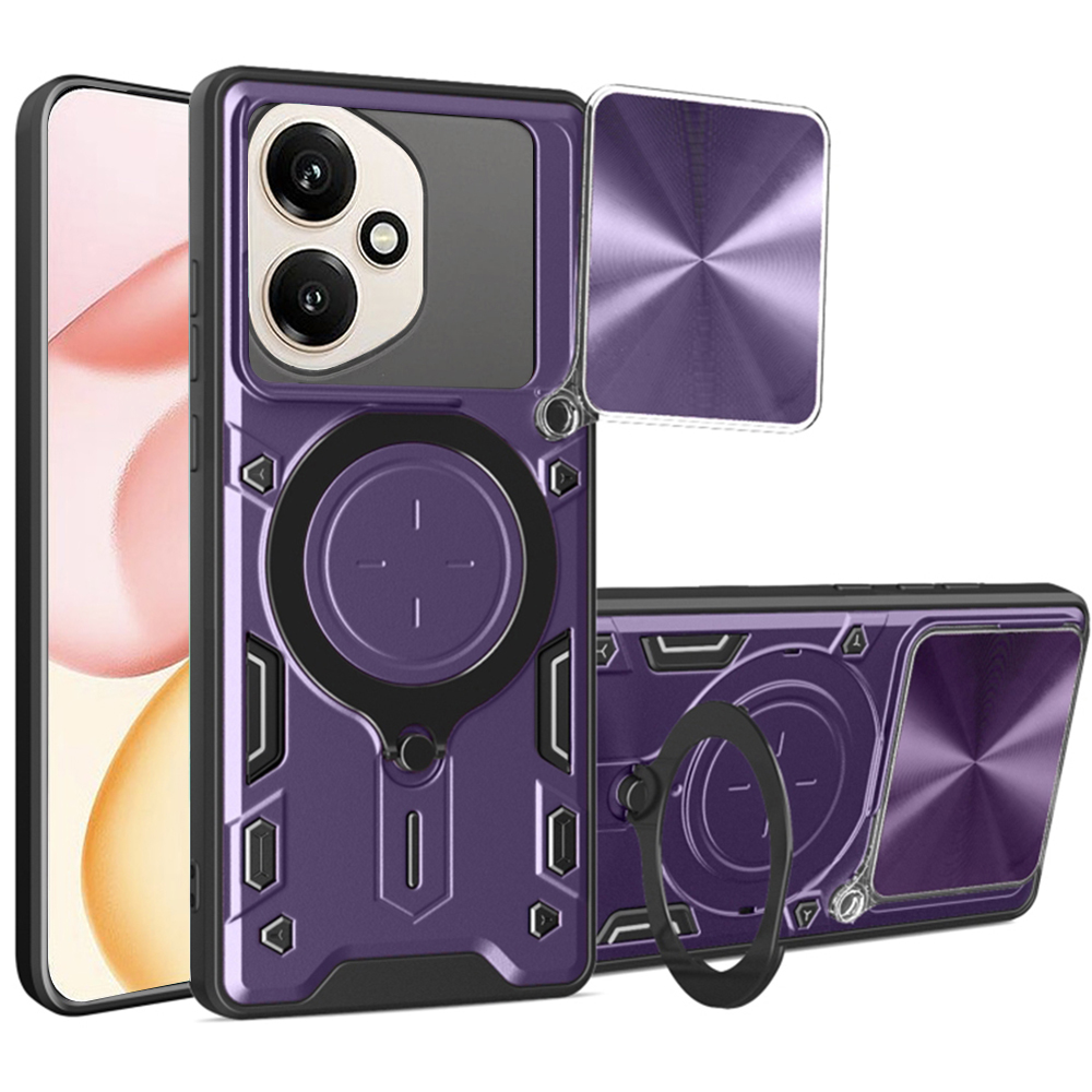 Levně Techsuit CamGuard Pro Honor 400 fialová