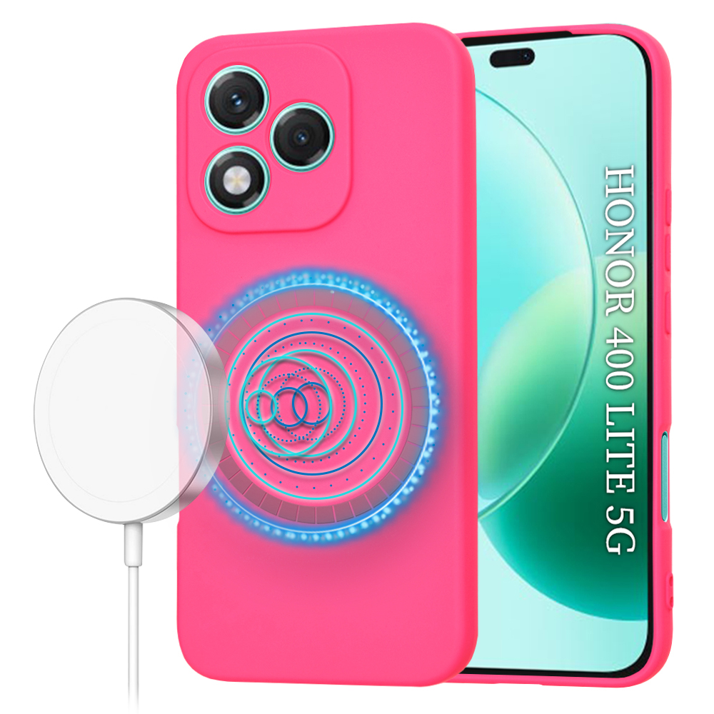 Levně Techsuit SoftFlex MagSafe Honor 400 Lite růžová