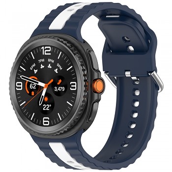Techsuit řemínek Samsung Galaxy Watch8 40mm/44mm/Classic tmavý denim