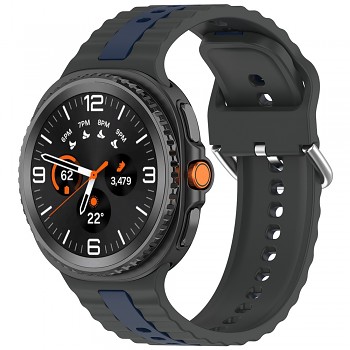 Techsuit řemínek Samsung Galaxy Watch8 40mm/44mm/Classic stínově šedá