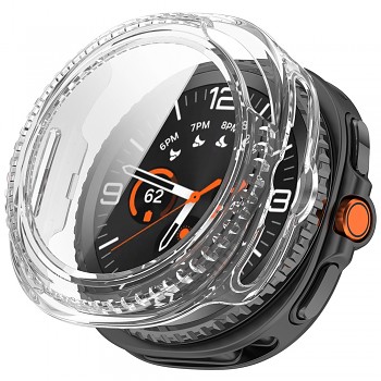 Techsuit Defense360 Pro s ochranným sklem pro Samsung Galaxy Watch8 Classic čirý