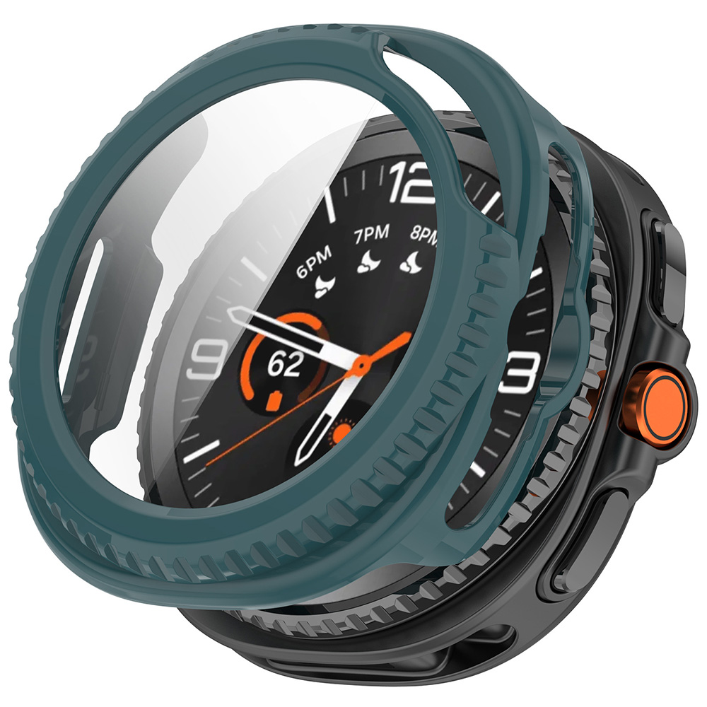 Techsuit Defense360 Pro s ochranným sklem Samsung Galaxy Watch8 Classic tmavě tyrkysová