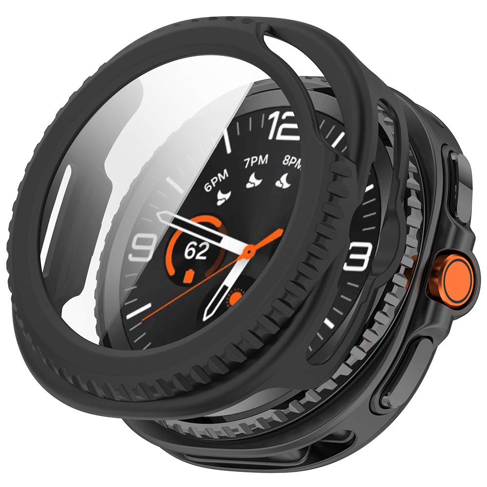 Levně Ochranné pouzdro a fólie Techsuit Defense360 Pro Samsung Galaxy Watch8 Classic matná černá