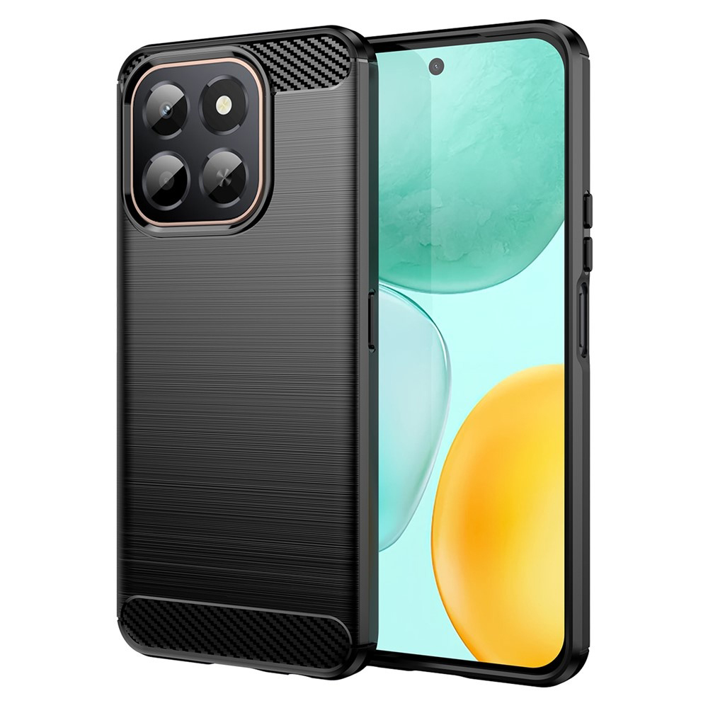 Levně Techsuit Carbon Silicone pro Honor X6c černá