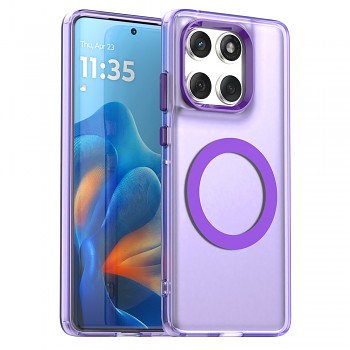 Techsuit CandyCase MagSafe pro Motorola Edge 60 Edge 60 Fusion fialová