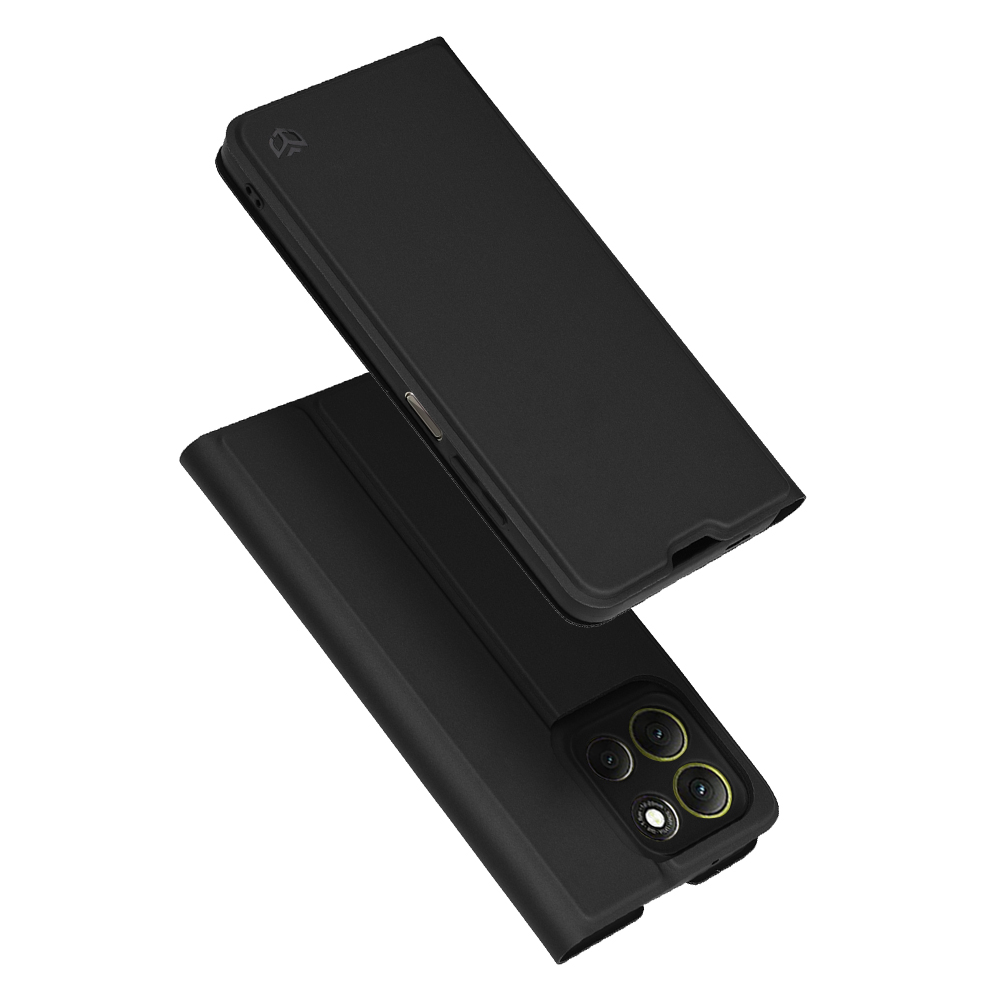 Levně Pouzdro Techsuit Magskin Book pro Motorola Moto G86 černé