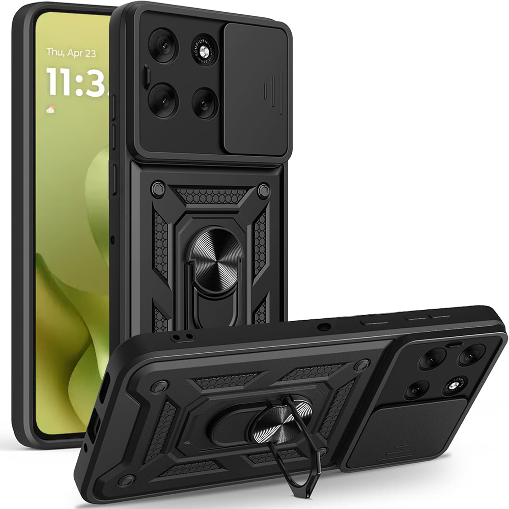 Levně Techsuit CamShield Series pouzdro pro Motorola Moto G86 černé