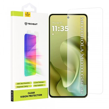 Techsuit Clear Vision Glass pro Motorola Moto G86 Moto G86 Power Transparentní