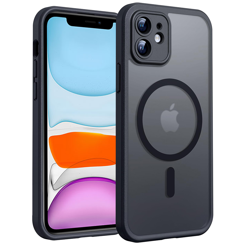 Levně Techsuit PureFrost MagSafe pro iPhone 11 v matné černé
