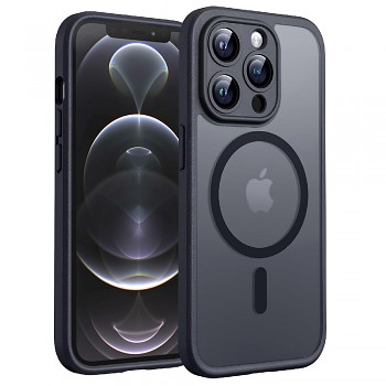 Techsuit PureFrost MagSafe pro iPhone 12 Pro v matné černé