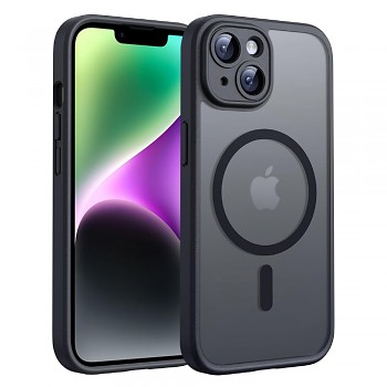 Techsuit PureFrost MagSafe iPhone 14 matná černá