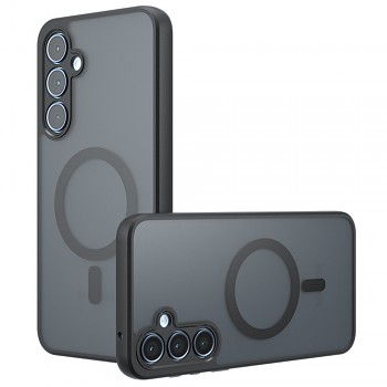Techsuit PureFrost MagSafe pro Samsung Galaxy A55 5G v matné černé