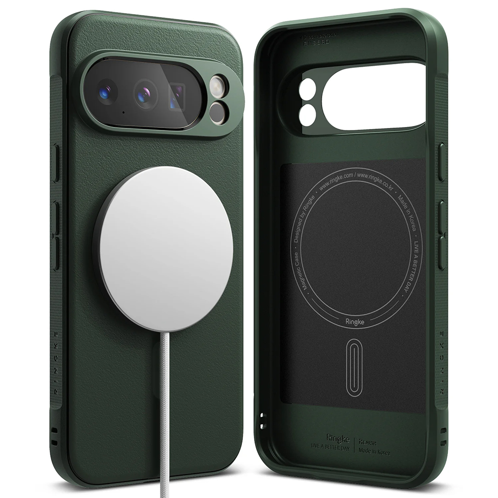 Levně Ringke Onyx MagSafe pouzdro pro Google Pixel 10 Pro tmavě zelené