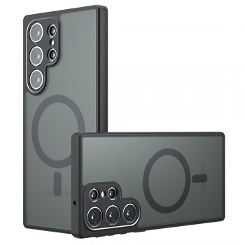 Techsuit PureFrost MagSafe pro Samsung Galaxy S22 Ultra 5G v matné černé