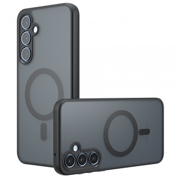 Techsuit PureFrost MagSafe pro Samsung Galaxy S23 v matné černé