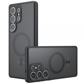 Techsuit PureFrost MagSafe pro Samsung Galaxy S23 Ultra v matné černé