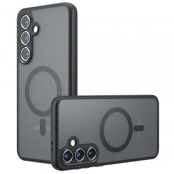 Techsuit PureFrost MagSafe pro Samsung Galaxy S23 FE v matné černé