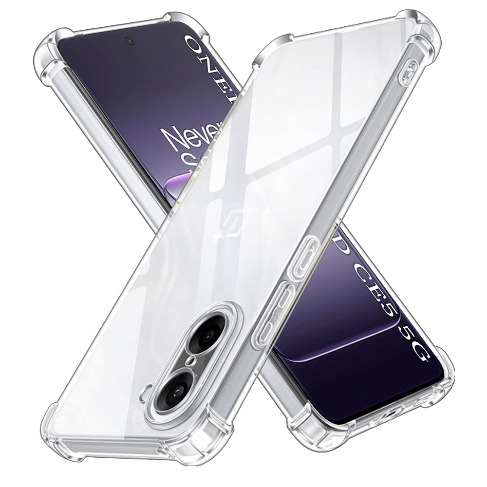 Levně Techsuit Shockproof průhledný silikon pro OnePlus Nord CE5 průhledný