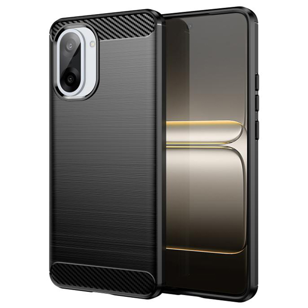 Levně Techsuit Carbon Silicone pro OnePlus Nord CE5 černý