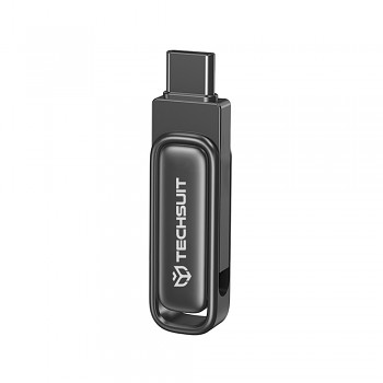 Techsuit Memory Stick THSM34 Dual-Interface USB 3.2 Type-C FlashDrive 64GB 25M/s 100M/s v barvě patina