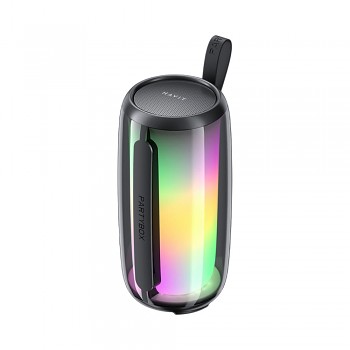 Havit bezdrátový reproduktor SK879BT USB-C Bluetooth TWS RGB světla AUX Micro SD FM IPX5 8W 1800mAh černý