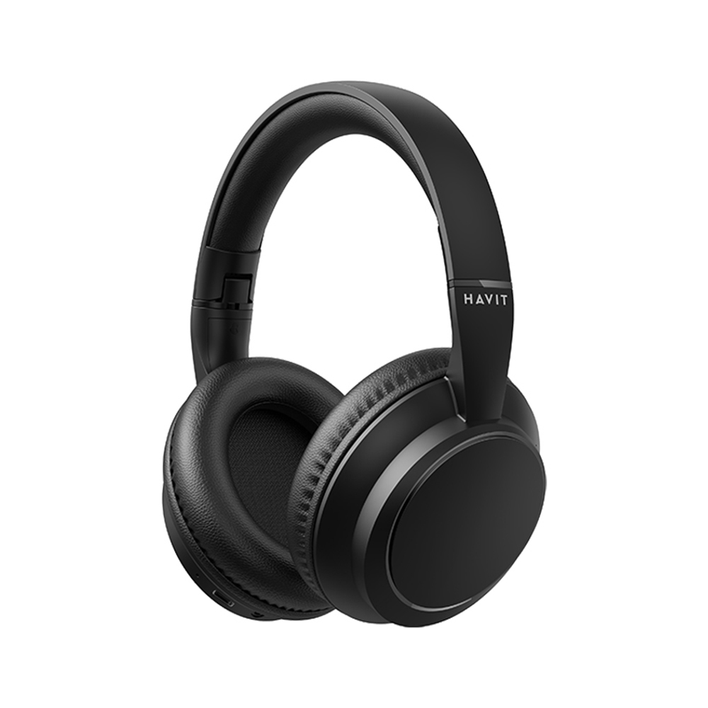 Havit bezdrátová sluchátka H619BT na uši Bluetooth černá