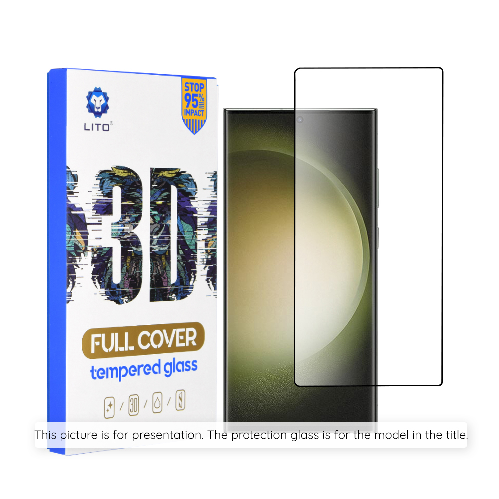 Levně Lito 3D Full Cover pro Samsung Galaxy S24 S25 černá