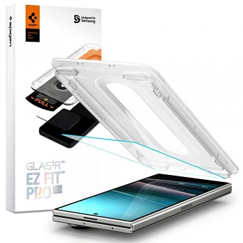 Spigen Glas.tR EZ-FIT Pro HD Samsung Galaxy Z Fold7 průhledný