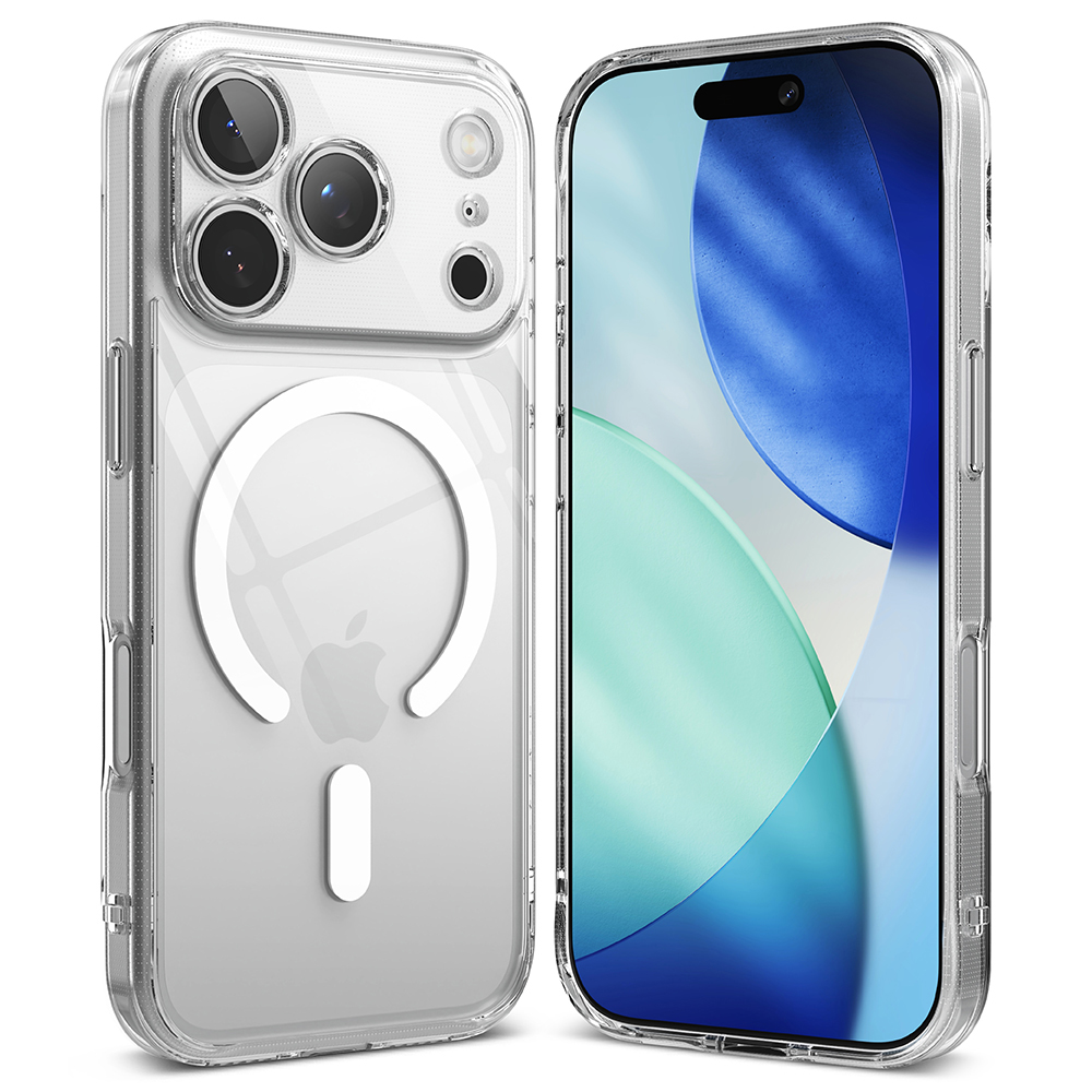 Levně Ringke Fusion MagSafe pro iPhone 17 Pro Max průhledný
