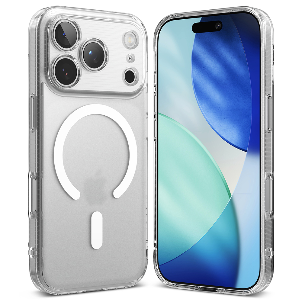 Levně Ringke Fusion MagSafe pro iPhone 17 Pro Max Matně průhledný