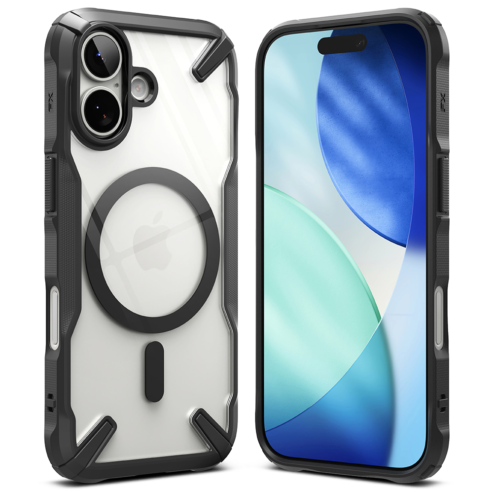Levně Kryt Ringke Fusion X MagSafe pro iPhone 17 černý