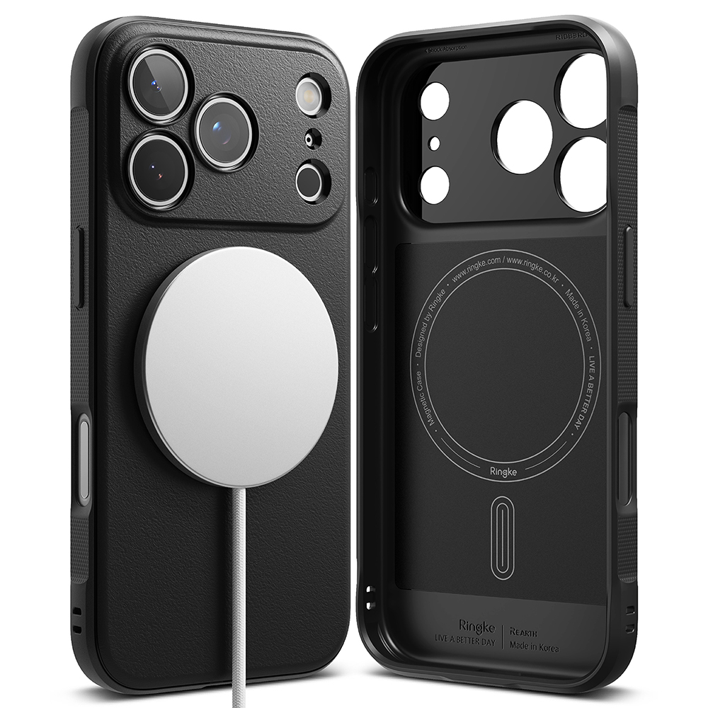 Levně Kryt Ringke Onyx MagSafe pro iPhone 17 Pro Max černý