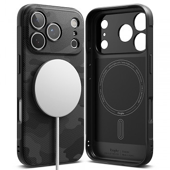 Ringke Onyx MagSafe pro iPhone 17 Pro Max maskáčově černý