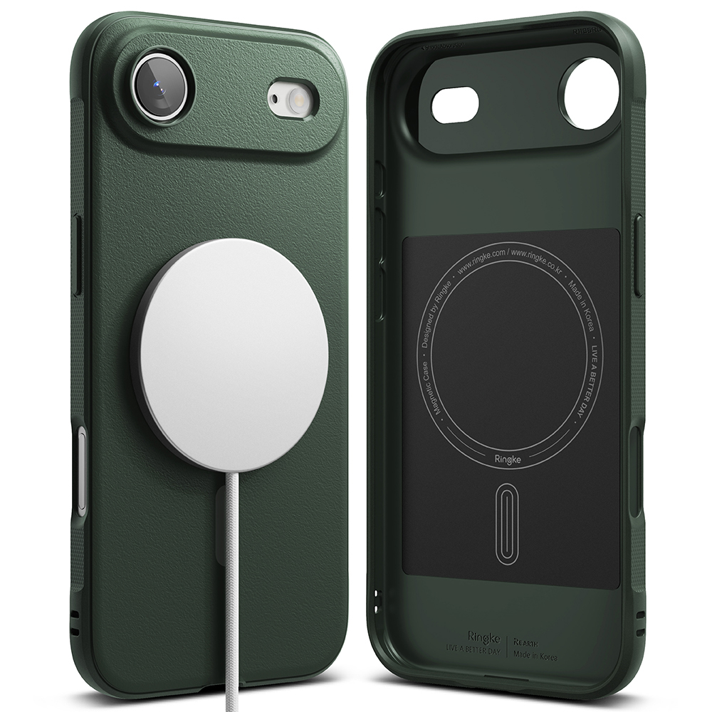Levně Ringke Onyx MagSafe pro iPhone 17 Air tmavě zelený