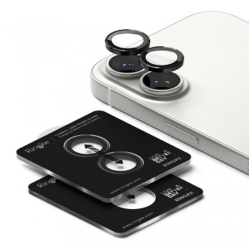 Ringke ochranné sklo na čočku fotoaparátu iPhone 17 černé