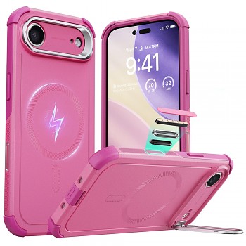 ESR Cyber Armor Kickstand pro iPhone 17 Air růžová