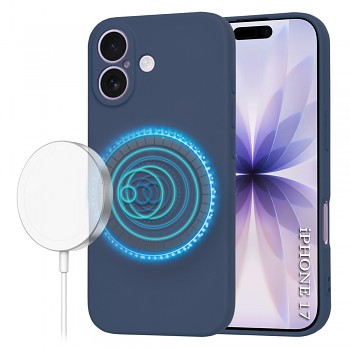 Techsuit SoftFlex MagSafe pro iPhone 17 v námořnické modré