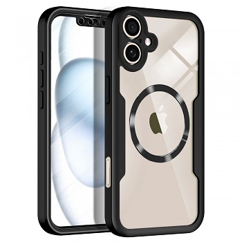 Techsuit ColorVerse 360 MagSafe Series Ochranné sklo iPhone 17 Černá