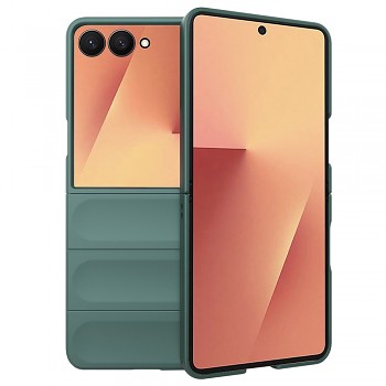 Techsuit Magic Shield pro Samsung Galaxy Z Flip7 zelený