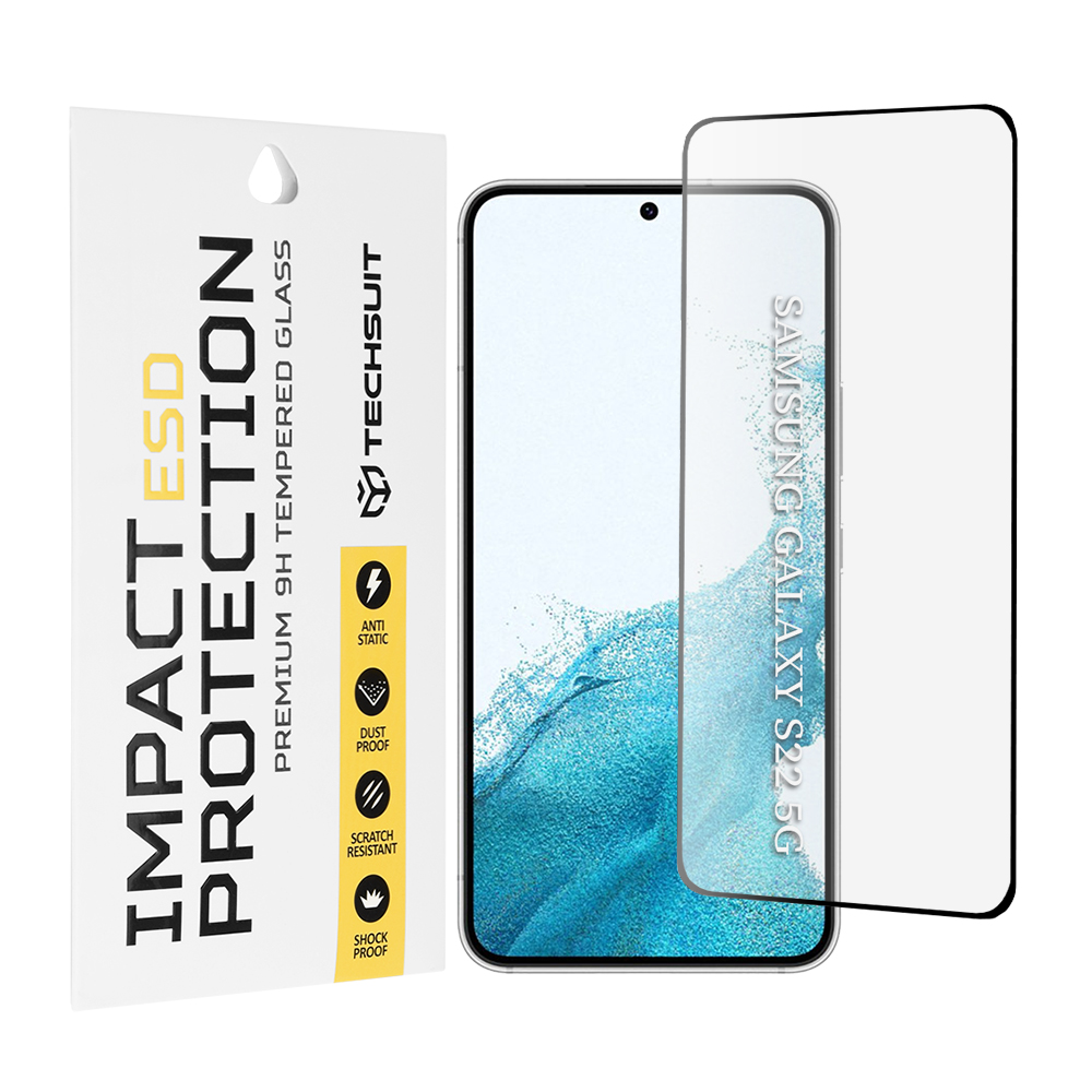 Levně Techsuit ESD sklo Samsung Galaxy S22 5G S23 černé