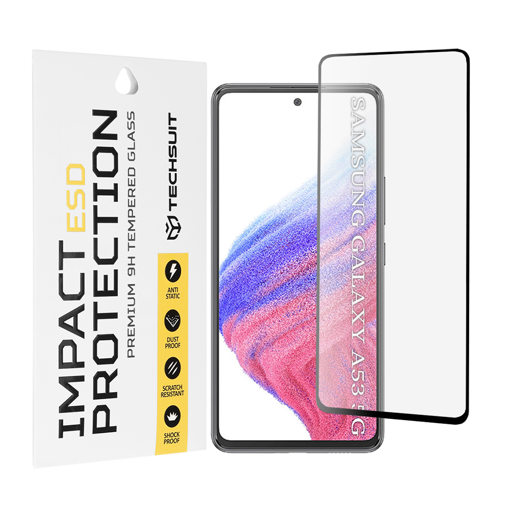 Levně Techsuit ESD Glass pro Samsung Galaxy A53 5G černý