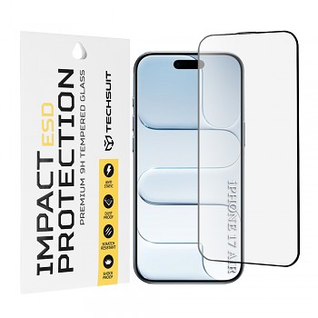 Techsuit ESD Glass pro iPhone 17 Air černý