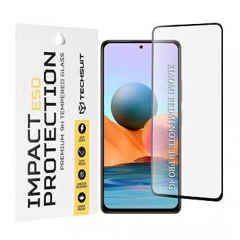 Techsuit ESD sklo Xiaomi Redmi Note 10 Pro Note 10 Pro Max černé