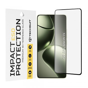 Techsuit ESD sklo Xiaomi 14T / 14T Pro černé