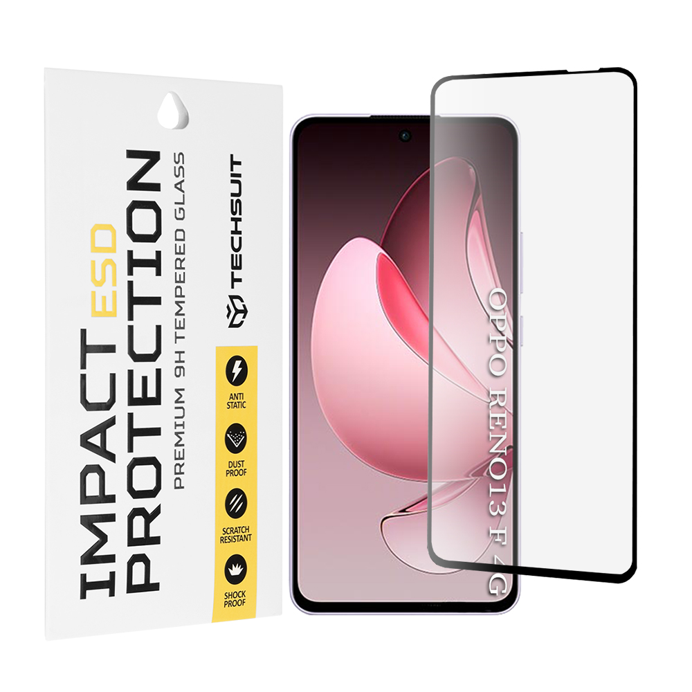 Levně Techsuit ESD sklo pro Oppo Reno13 F 4G Reno13 F 5G Reno13 FS 5G černé