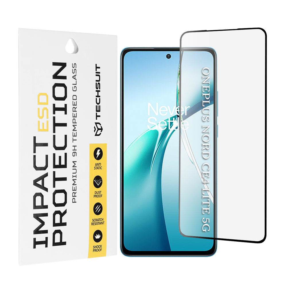 Levně Techsuit ESD sklo pro OnePlus Nord CE4 Lite černé
