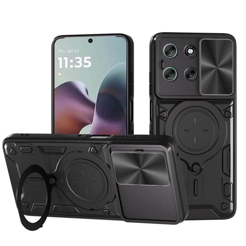 Levně Pouzdro Techsuit CamGuard Pro pro Motorola Moto G56 černé