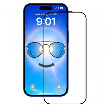 Ochranné sklo ANANK 2.5D proti odleskům iPhone 17 Pro černé