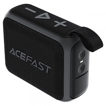 Acefast Wireless Speaker Go K4 Bluetooth 5.4 přenosný 5W IPX7 Type-C 900mAh černý