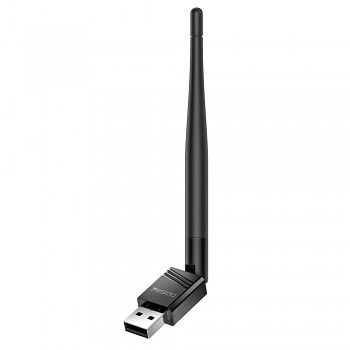 Yesido Wi-Fi adaptér WP11 s externí anténou WiFi4 USB2.0 150Mbps Plug&Play černý